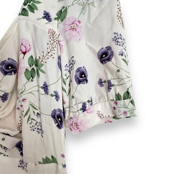 Favorite Daughter The Vineyard Dress in Spring Floral Size 2 Ivory Midi NWT $288 - Picture 5 of 11